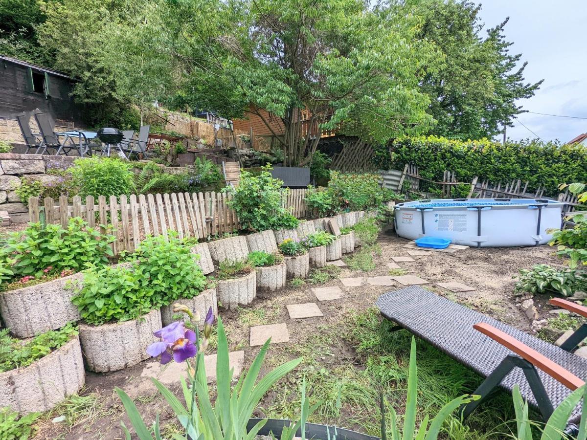 Urlaubsmagie - Bad Schandau Fusslaufig, Garten, Pool - R1 Rathmannsdorf Exterior photo